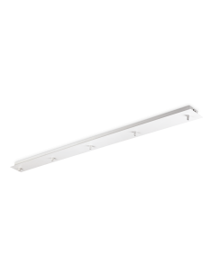 Ideal lux ® Розетка за висящ осветител | ROSONE LINEARE 5 LUCI BIANCO | - 285689 - Цена | LEDs4economy