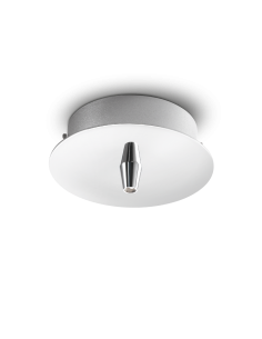 Ideal lux ® Розетка за висящ осветител | ROSONE STANDARD 1 LUCE CROMO | - 122830 - Цена | LEDs4economy