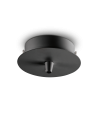 Ideal lux ® Розетка за висящ осветител | ROSONE STANDARD 1 LUCE NERO | - 123295 - Цена | LEDs4economy