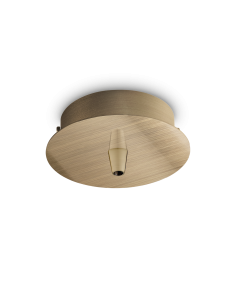 Ideal lux ® Розетка за висящ осветител | ROSONE STANDARD 1 LUCE OTTONE | - 249261 - Цена | LEDs4economy