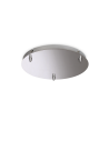 Ideal lux ® Розетка за висящ осветител | ROSONE STANDARD 3 LUCI CROMO | - 285597 - Цена | LEDs4economy