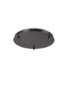 Ideal lux ® Розетка за висящ осветител | ROSONE STANDARD 3 LUCI NERO | - 285603 - Цена | LEDs4economy