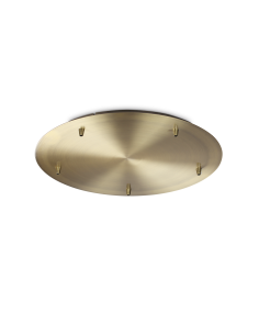Ideal lux ® Розетка за висящ осветител | ROSONE STANDARD 5 LUCI OTTONE | - 285665 - Цена | LEDs4economy