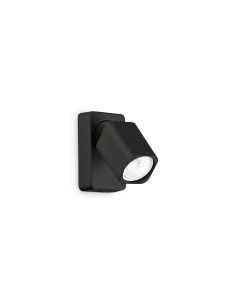 Ideal lux ® Спот | RUDY AP1 SQUARE NERO | GU10 max 1 x 35W | IP20 - 321530 - Цена | LEDs4economy