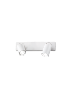 Ideal lux ® Спот | RUDY AP2 ROUND BIANCO | GU10 max 2 x 35W | IP20 - 229041 - Цена | LEDs4economy