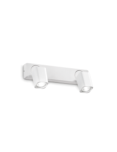 Ideal lux ® Спот | RUDY AP2 SQUARE BIANCO | GU10 max 2 x 35W | IP20 - 294803 - Цена | LEDs4economy