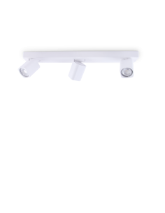 Ideal lux ® Спот | RUDY PL3 SQUARE BIANCO | GU10 max 3 x 35W | IP20 - 294810 - Цена | LEDs4economy