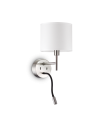 Ideal lux ® Аплик | SET UP MAP2 NICKEL | max 1 x 42W / 3W | IP20 - 259833 - Цена | LEDs4economy