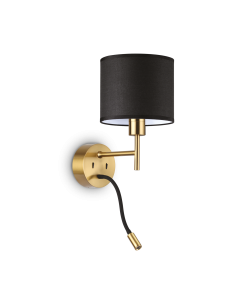 Ideal lux ® Аплик | SET UP MAP2 OTTONE | max 1 x 42W / 3W | IP20 - 259857 - Цена | LEDs4economy