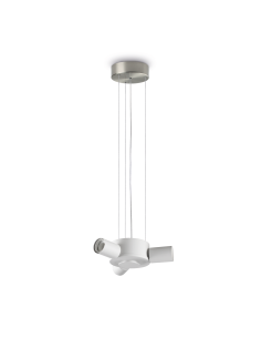 Ideal lux ® Полилей | SET UP MSP3 NICKEL | E27 max3 x 42W | IP20 - 348209 - Цена | LEDs4economy