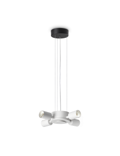 Ideal lux ® Полилей | SET UP MSP4 NERO | E27 max4 x 42W | IP20 - 348254 - Цена | LEDs4economy