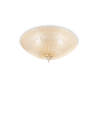 Ideal lux ® Плафон | SHELL PL3 AMBRA | E27 max 3 x 60W | IP20 - 140179 - Цена | LEDs4economy