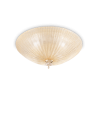 Ideal lux ® Плафон | SHELL PL4 AMBRA | E27 max 4 x 60W | IP20 - 140186 - Цена | LEDs4economy