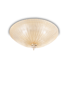 Ideal lux ® Плафон | SHELL PL6 AMBRA | E27 max 6 x 60W | IP20 - 140193 - Цена | LEDs4economy