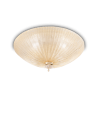 Ideal lux ® Плафон | SHELL PL6 AMBRA | E27 max 6 x 60W | IP20 - 140193 - Цена | LEDs4economy