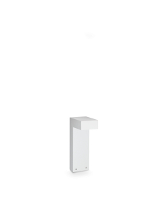 Ideal lux ® Градински стълб | SIRIO PT1 H30 BIANCO | GX53 max 1 x 9W | IP65 - 365671 - Цена | LEDs4economy