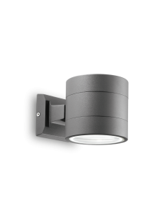 Ideal lux ® Аплик | SNIF AP1 ROUND ANTRACITE | G9 max 1 x 40W | IP54 - 061467 - Цена | LEDs4economy