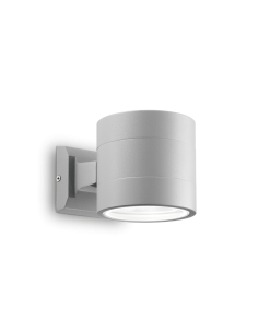 Ideal lux ® Аплик | SNIF AP1 ROUND GRIGIO | G9 max 1 x 40W | IP54 - 061474 - Цена | LEDs4economy