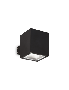 Ideal lux ® Аплик | SNIF AP1 SQUARE NERO | G9 max 1 x 40W | IP44 - 123080 - Цена | LEDs4economy