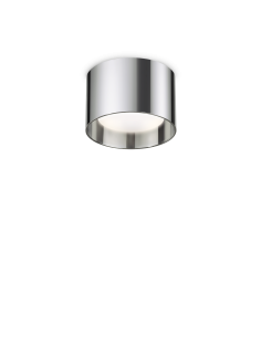 Ideal lux ® Плафон | SPIKE PL1 ROUND CROMO | GX53 max 1 x 15W | IP20 - 310886 - Цена | LEDs4economy