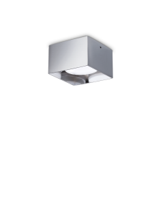 Ideal lux ® Плафон | SPIKE PL1 SQUARE CROMO | GX53 max 1 x 15W | IP20 - 328799 - Цена | LEDs4economy
