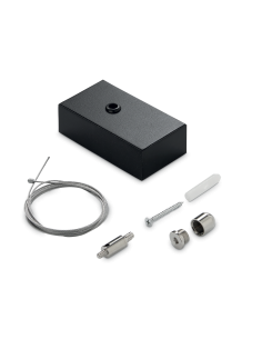 Ideal lux ® Аксесоар Линеен осветител | STEEL D35 ROSONE CON KIT SOSPENSIONE 2 MT NERO | - 276304 - Цена | LEDs4economy