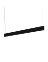Ideal lux ® Линеен осветител | STEEL SP1 D09 MONO-EMISSION WIDE 3000K NERO | 24W | IP20 - 368818 - Цена | LEDs4economy