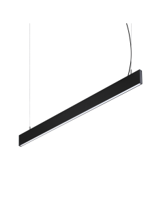 Ideal lux ® Линеен осветител | STEEL SP1 D20 MONO-EMISSION WIDE 3000K NERO | 29W | IP20 - 367590 - Цена | LEDs4economy