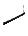 Ideal lux ® Линеен осветител | STEEL SP2 D20 BI-EMISSION ACCENT 3000K NERO | 38W | IP20 - 367606 - Цена | LEDs4economy