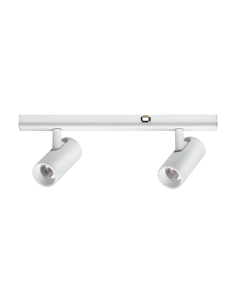 Ideal lux ® Магнитен осветител | STICK SPOT DOUBLE 06W 3000K BIANCO | 6W | IP20 - 374307 - Цена | LEDs4economy
