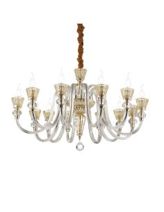 Ideal lux ® Полилей | STRAUSS SP12 | E14 max 12 x 40W | IP20 - 140612 - Цена | LEDs4economy