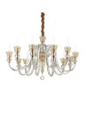 Ideal lux ® Полилей | STRAUSS SP12 | E14 max 12 x 40W | IP20 - 140612 - Цена | LEDs4economy