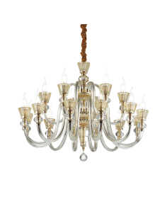 Ideal lux ® Полилей | STRAUSS SP18 | E14 max 18 x 40W | IP20 - 140629 - Цена | LEDs4economy