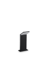 Ideal lux ® Градински стълб | STYLE PT H030 NERO 3000K | 8,5W | IP54 - 369662 - Цена | LEDs4economy