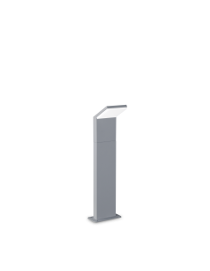 Ideal lux ® Градински стълб | STYLE PT H050 GRIGIO 4000K | 8,5W | IP54 - 322544 - Цена | LEDs4economy
