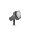 Ideal lux ® Градински прожектор | TERRA PR1 BIG ANTRACITE | E27 max 1 x 42W | IP65 - 033044 - Цена | LEDs4economy