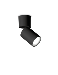 Ideal lux ® Спот | TOBY PL1 NERO | GU10 max 1 x 35W | IP20 - 271545 - Цена | LEDs4economy