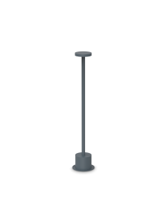 Ideal lux ® Външна лампа на батерия | TOFFEE PT D080 H050 ANTRACITE | LED 8W | IP65 - 347776 - Цена | LEDs4economy