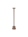 Ideal lux ® Външна лампа на батерия | TOFFEE PT D080 H050 COFFEE | LED 8W | IP65 - 347783 - Цена | LEDs4economy