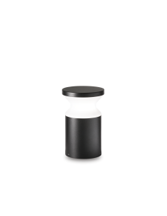 Ideal lux ® Градински стълб | TORRE PT1 H22 NERO | E27 max 1 x 15W | IP44 - 186979 - Цена | LEDs4economy
