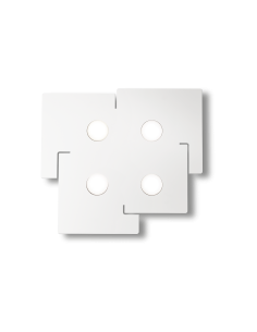Ideal lux ® Плафон | TOTEM PL4 | GX53 max 4 x 15W | IP20 - 215778 - Цена | LEDs4economy