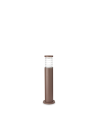 Ideal lux ® Градински стълб | TRONCO PT1 H60 COFFEE | E27 max 1 x 42W | IP65 - 163758 - Цена | LEDs4economy