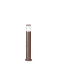 Ideal lux ® Градински стълб | TRONCO PT1 H80 COFFEE | E27 max 1 x 42W | IP65 - 163741 - Цена | LEDs4economy