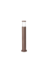 Ideal lux ® Градински стълб | TRONCO PT1 H80 COFFEE | E27 max 1 x 42W | IP65 - 163741 - Цена | LEDs4economy