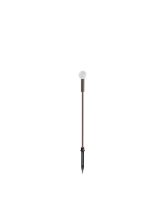 Ideal lux ® Градински стълб | TWIGGY SPHERE PT H65 COFFEE | LED 1,5W | IP65 - 347899 - Цена | LEDs4economy