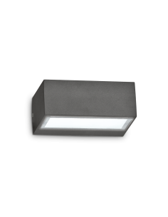 Ideal lux ® Аплик | TWIN AP1 ANTRACITE | G9 max 1 x 28W | IP44 - 115368 - Цена | LEDs4economy