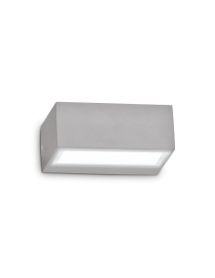 Ideal lux ® Аплик | TWIN AP1 GRIGIO | G9 max 1 x 28W | IP44 - 326979 - Цена | LEDs4economy