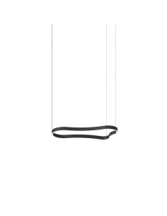 Ideal lux ® Пендел | WAVES-1 SP NERO | LED 37W | IP20 - 345215 - Цена | LEDs4economy