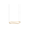 Ideal lux ® Пендел | WAVES-1 SP ORO | LED 37W | IP20 - 345222 - Цена | LEDs4economy
