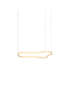 Ideal lux ® Пендел | WAVES-2 SP ORO | LED 45W | IP20 - 345253 - Цена | LEDs4economy